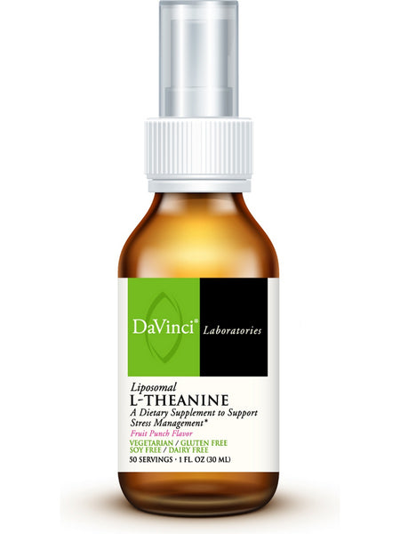 DaVinci Laboratories of Vermont, Liposomal L-Theanine, 30 ml