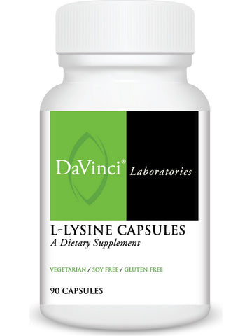 DaVinci Laboratories of Vermont, L-Lysine Capsule, 90 Capsules