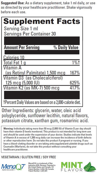 DaVinci Laboratories, Liposomal ADK, 30 ml