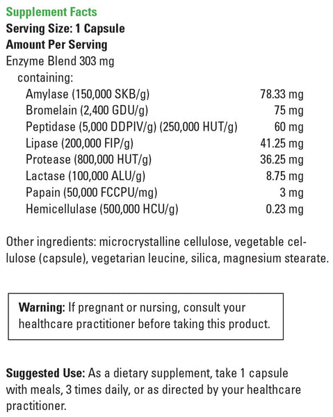 DaVinci Laboratories, Digenzyme™, 90 Capsules