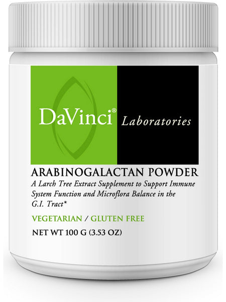 DaVinci Laboratories of Vermont, Arabinogalactan Powder, 100 gms