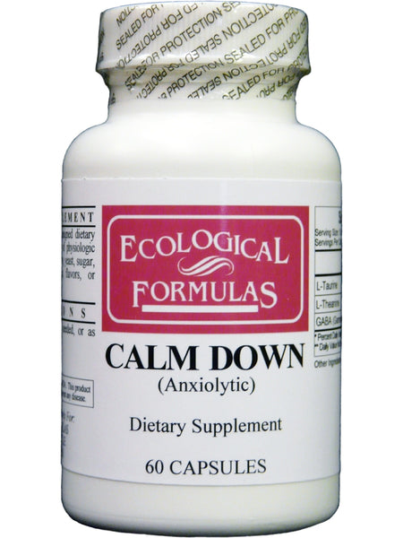 Ecological Formulas, Calm Down, 60 Capsules