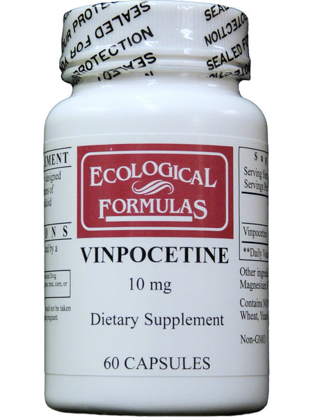 Ecological Formulas, Vinpocetine, 10 mg, 60 Softgels