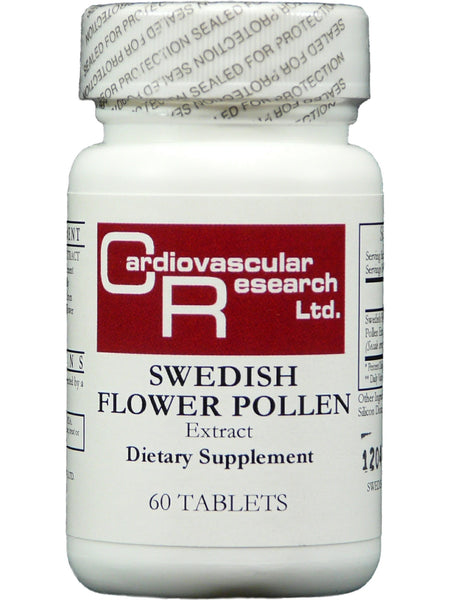 Cardiovascular Research Ltd., Swedish Flower Pollen, 60 Tablets