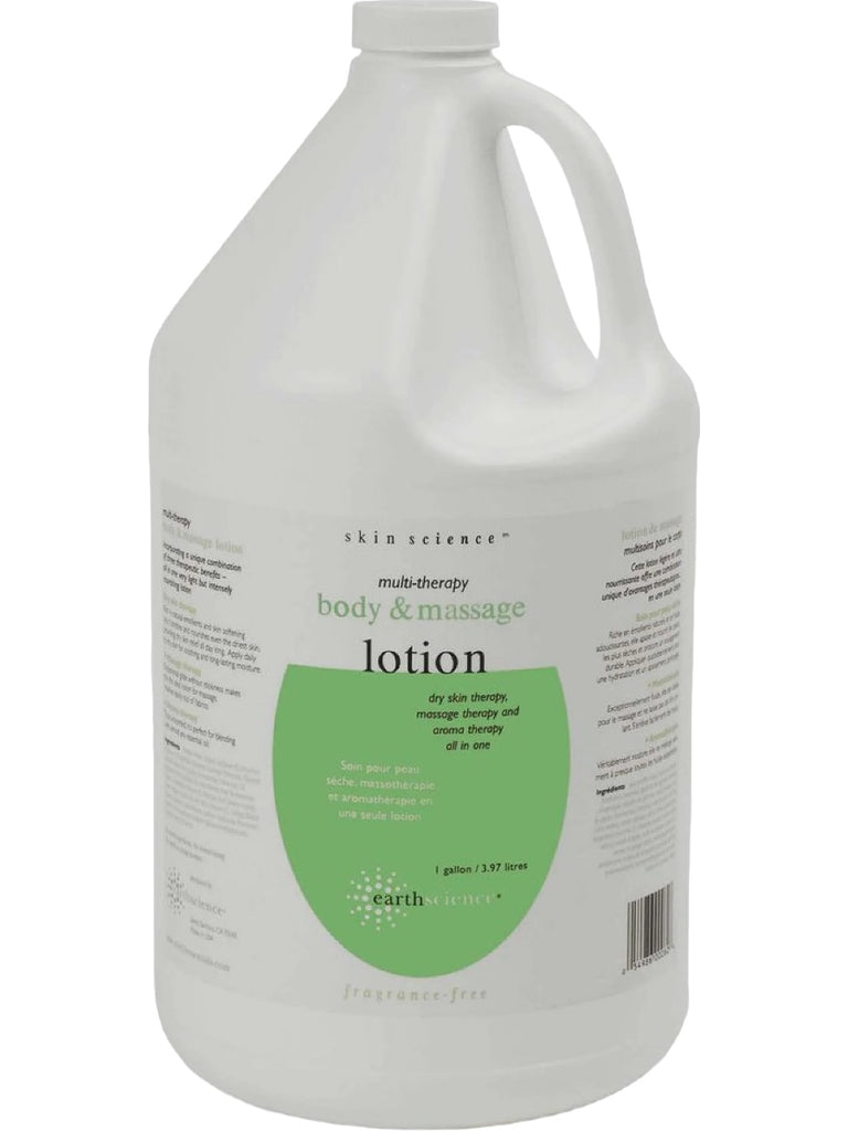 Earth Science, Multi-therapy Body and Massage Lotion, 1 gallon