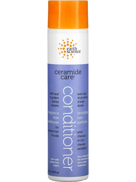 Earth Science, Ceramide Care Fragrance Free Conditioner, 10 fl oz
