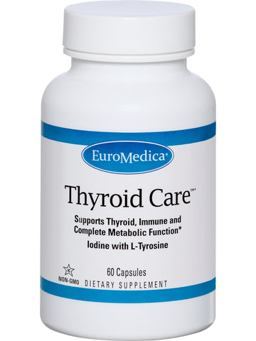 EuroMedica, Thyroid Care, 60 Capsules