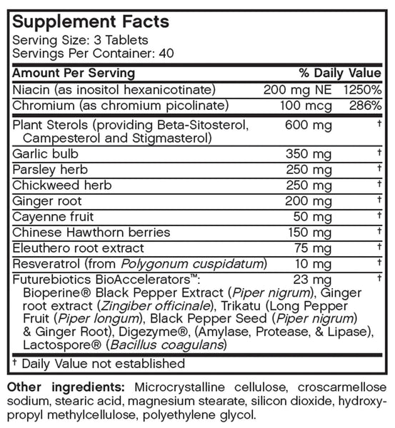 Futurebiotics, Cholesta-Lo, 120 Vegetarian Tablets