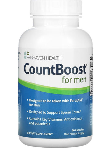 Fairhaven Health, CountBoost for Men, 60 Capsules