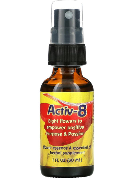 Flower Essence Services, Activ-8 Spray, 1 oz