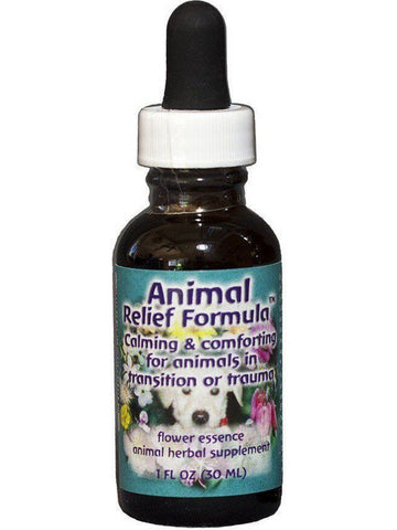 Flower Essence Services, Animal Relief Formula Dropper, 1 oz