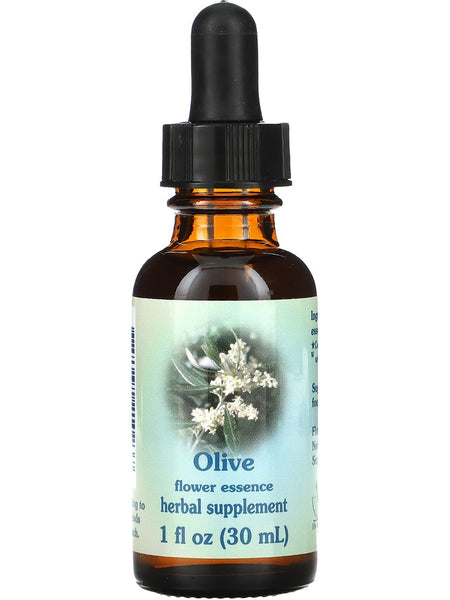 Flower Essence Services, Olive Dropper, 1 fl oz