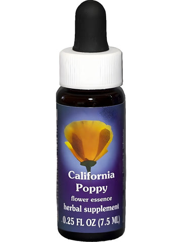Flower Essence Services, California Poppy Dropper, 0.25 fl oz