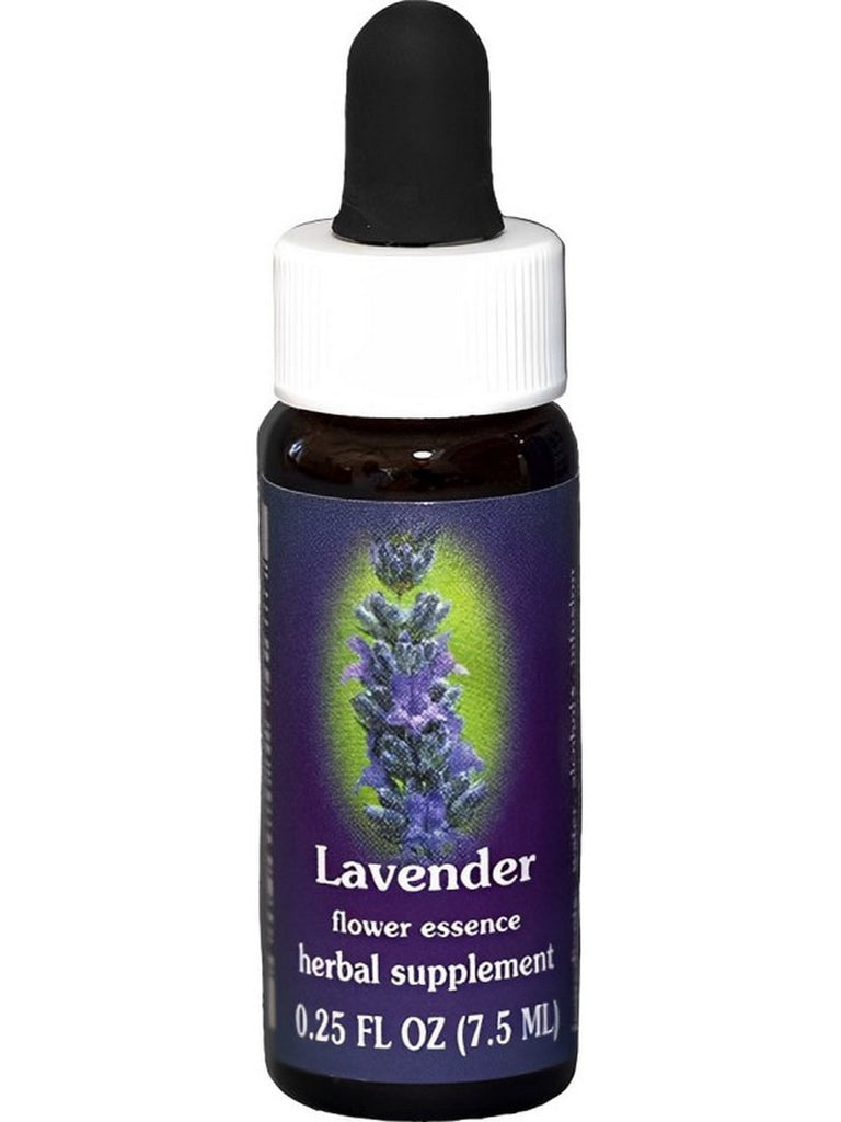 Flower Essence Services, Lavender Dropper, 0.25 fl oz