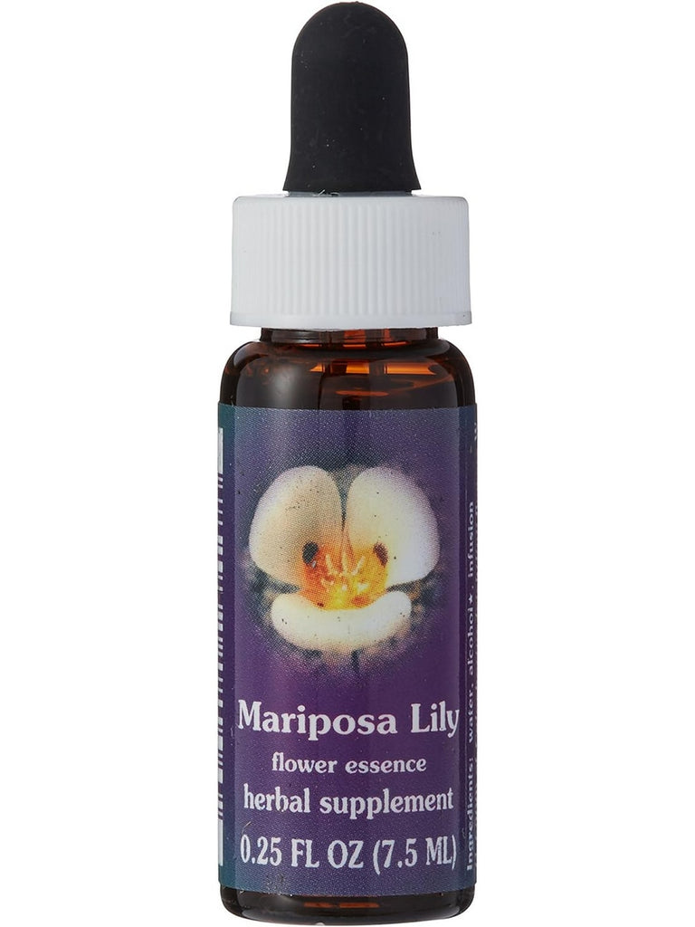 Flower Essence Services, Mariposa Lily Dropper, 0.25 fl oz