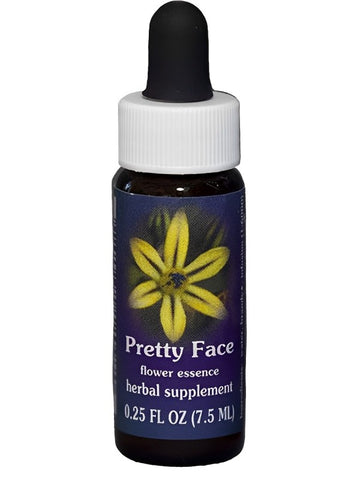 Flower Essence Services, Pretty Face Dropper, 0.25 fl oz