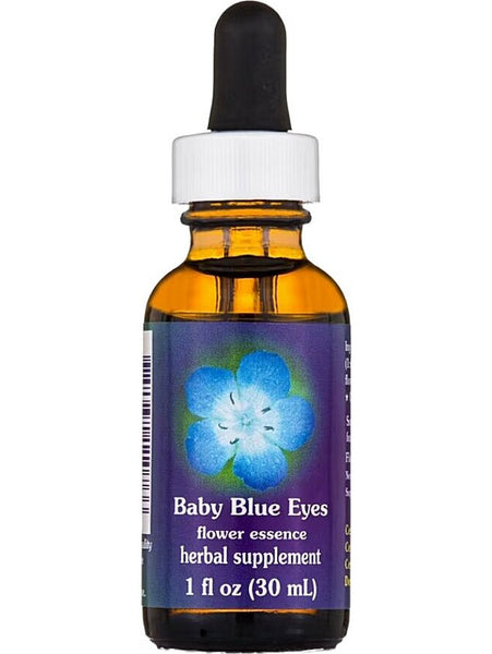 Flower Essence Services, Baby Blue Eyes Dropper, 1 fl oz