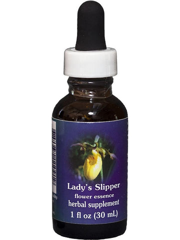 Flower Essence Services, Ladys Slipper Dropper, 1 fl oz