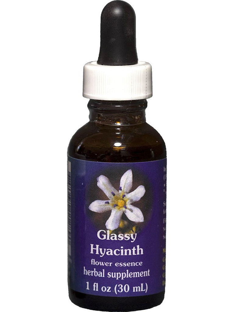 Flower Essence Services, Glassy Hyacinth Dropper, 1 fl oz