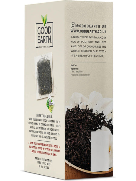 Good Earth Tea, Bold English Breakfast, Black Tea, 15 Biodegradable Teabags