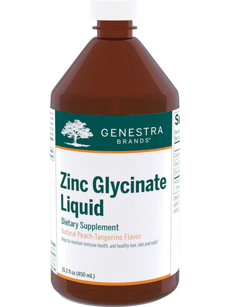 Genestra, Zinc Glycinate Liquid Dietary Supplement, 15.2 fl oz