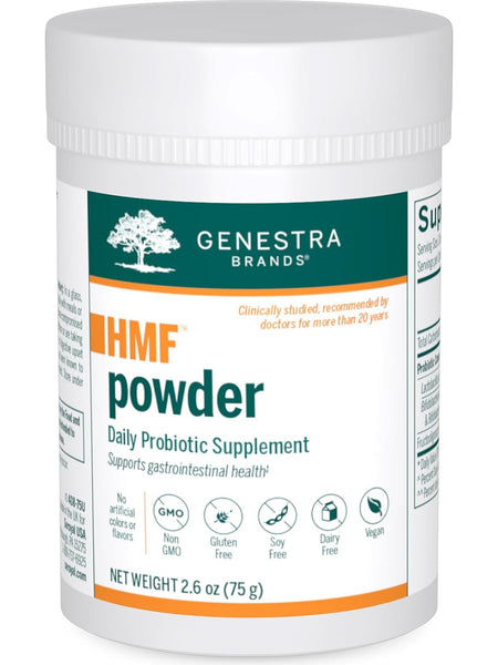 Genestra, HMF powder Daily Probiotic Supplement, 2.6 oz