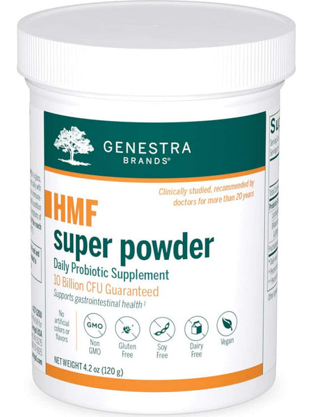 Genestra, HMF Super Powder Probiotic Supplement, 4.9 oz