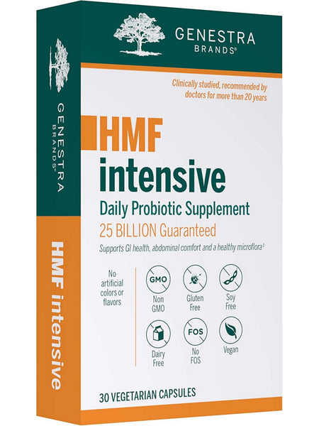 Genestra, HMF intensive Daily Probiotic Supplement, 30 Vegetarian Capsules