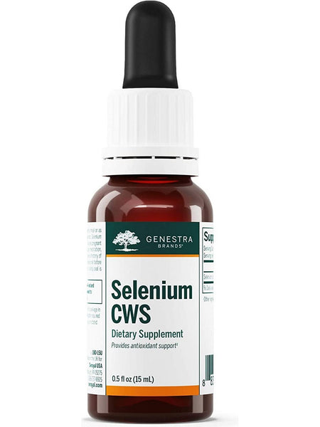 Genestra, Selenium CWS Dietary Supplement, 0.5 fl oz