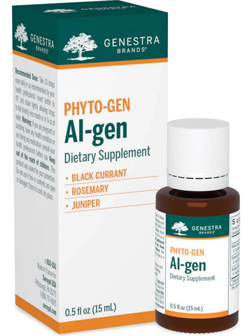 Genestra, PHYTO-GEN Al-gen Dietary Supplement, 0.5 fl oz