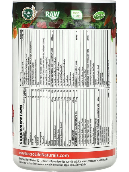 MacroLife Naturals, Miracle Reds Superfood, 10 oz