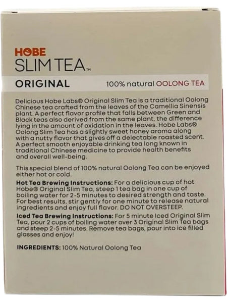 Hobe Labs, Slim Tea Original, Oolong Tea, 24 Tea Bags