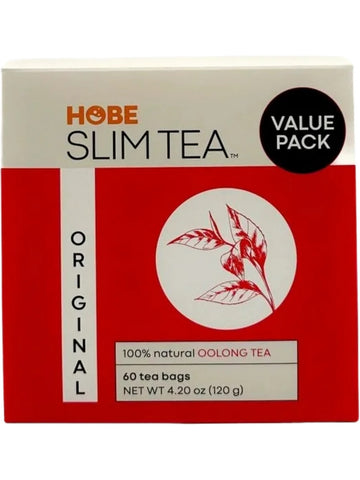 ** 12 PACK ** Hobe Labs, Slim Tea Original, Oolong Tea, 60 Tea Bags