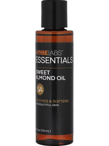 Hobe Labs, Essentials, Sweet Almond Oil, 4 fl oz