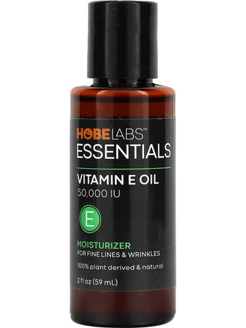 Hobe Labs, Essentials, Vitamin E Oil, 50,000 IU, 2 fl oz