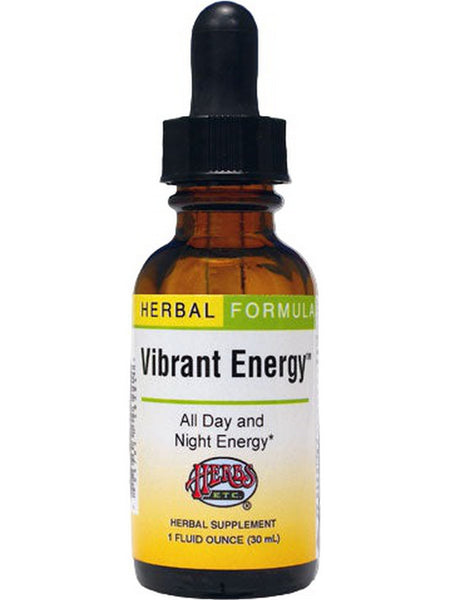 Herbs Etc., Vibrant Energy, 1 Fluid Ounce