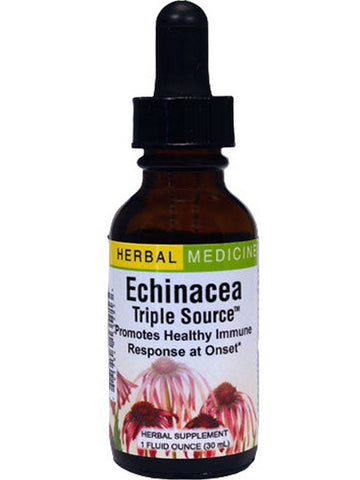 Herbs Etc., Echinacea Triple Source, 1 Fluid Ounce