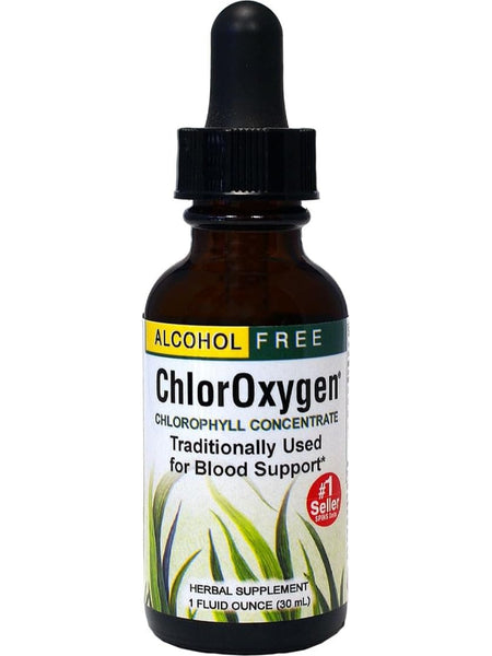 Herbs Etc., Alcohol Free ChlorOxygen Chlorophyll Concentrate, 1 Fluid Ounce