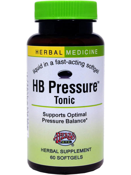 Herbs Etc., HB Pressure Tonic, 60 Softgels