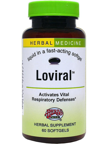 Herbs Etc., Loviral, 60 Softgels