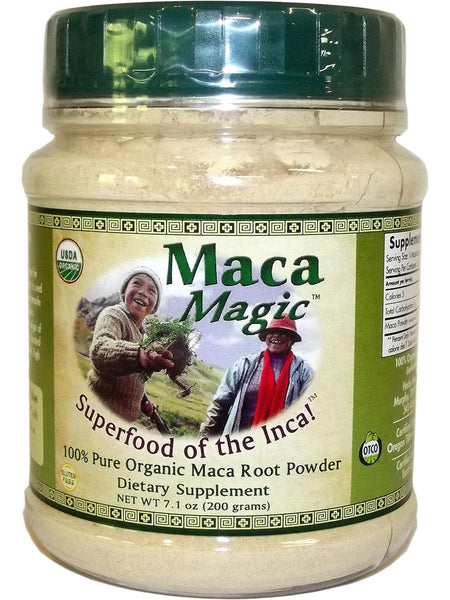 Maca Magic, 100% Pure Organic Maca Root Powder, 7.1 oz