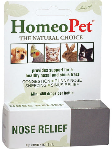 HomeoPet, Nose Relief, 15 ml