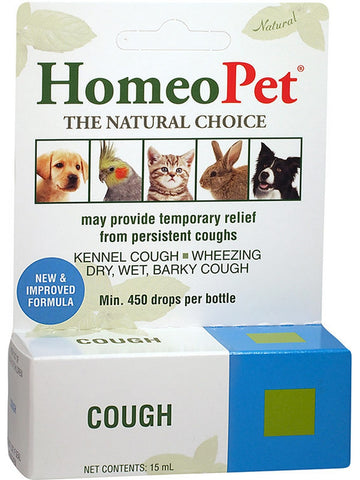 HomeoPet, Cough, 15 ml