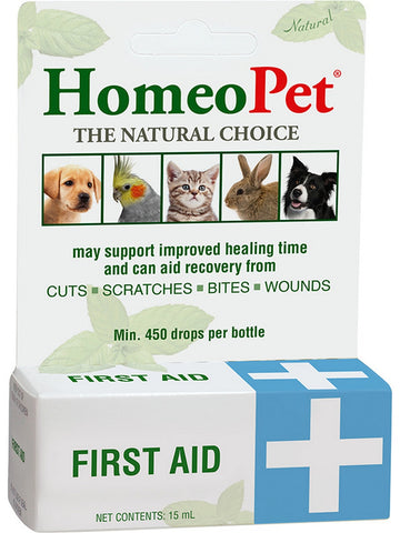 HomeoPet, First Aid, 15 ml