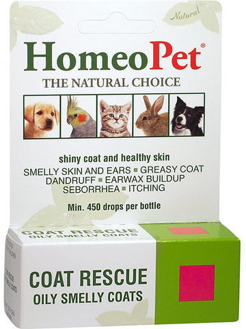 HomeoPet, Coat Rescue, 15 ml