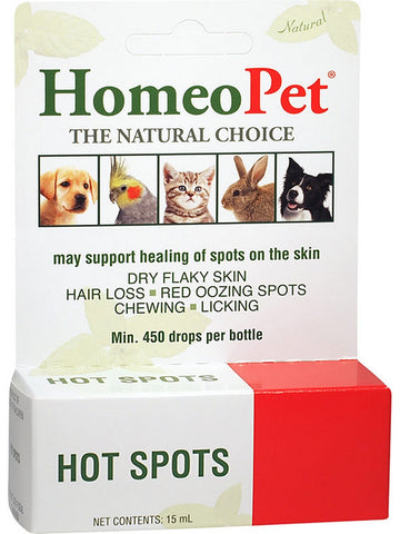 HomeoPet, Hot Spots, 15 ml