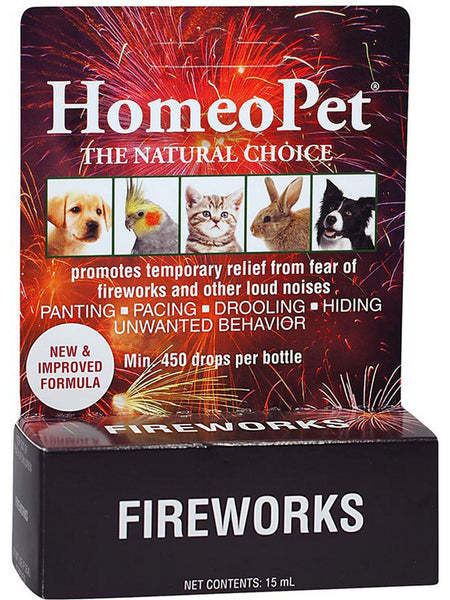 HomeoPet, Fireworks, 15 ml