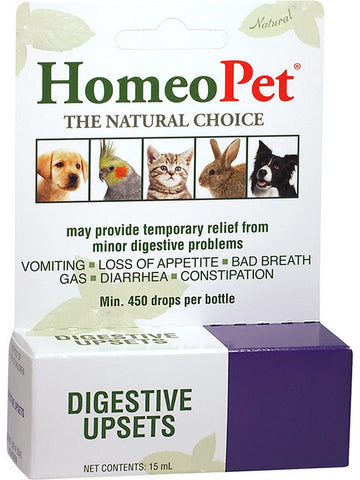 HomeoPet, Digestive Upsets, 15 ml