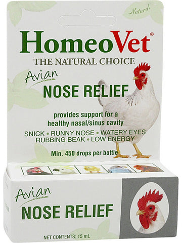 HomeoPet, Avian Nose Relief, 15 ml