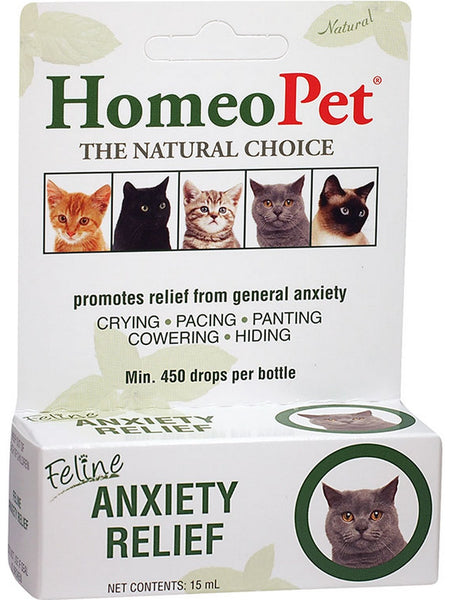 HomeoPet, Feline Anxiety Relief, 15 ml